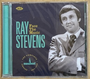 CD★RAY STEVENS　「FACE THE MUSIC - THE COMPLETE MONUMENT SINGLES 1965-1970」　レイ・スティーヴンス、未開封