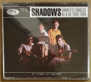 CD-BOX★THE SHADOWS　「COMPLETE SINGLES AS & BS 1959-1980」　シャドウズ、4枚組、未開封