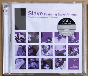 CD★SLAVE FEATURING STEVE ARRINGTON　「THE DEFINITIVE GROOVE COLLECTION」　スレイヴ、2枚組、ベスト盤