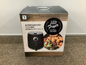 未使用品　YAMAZEN ヤマゼン 山善 エアーフライヤー AIR FRYER YAF-C120（B） ブラック