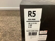 【未使用品】長期保管品　フィジーク　Fizik R5 BOA MAN レーサーシューズ グレー　ブラック EU 40.5 R5M-BC-1071_画像4