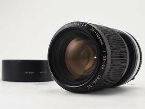 ★良品★ ニコン NIKON AI-S 35-105mm F3.5-4.5 フード付き #TA3452