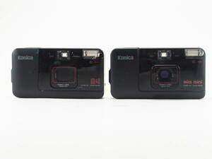 ★訳あり大特価★ コニカ KONICA 35mm F3.5 コンパクトフィルムカメラ 2個まとめ BIG MINI / A4 #TA3465