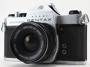 ★訳あり大特価★ ペンタックス PENTAX SP ボディ SUPER MULTI COATED TAKUMAR 35mm F3.5 単焦点レンズセット ★レンズ動作！ #TA3590