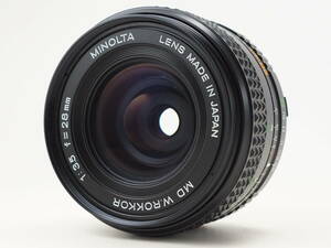 ★良品★ ミノルタ MINOLTA MD W ROKKOR 28mm F3.5 #TA3611