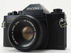 ★訳あり大特価★ リコー RICOH XR500 ブラック XR RIKENON 50mm F2 L レンズセット #TA3650
