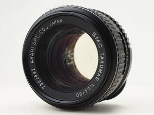 ★実用品★ ペンタックス PENTAX SMC TAKUMAR 50mm F1.4 M42 #TA3704