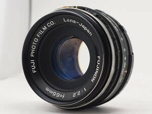 ★実用品★ フジ FUJI FUJINON 55mm F2.2 #TA3796