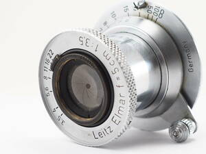 ★実用品★ ライカ LEICA LEITZ ELMAR 5cm F3.5 沈胴 L39 #TA3792