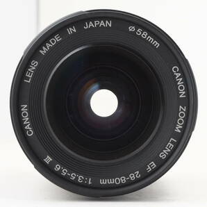 ★実用品★ キヤノン CANON EF 28-80mm F3.5-5.6 III USM #TA3846の画像2