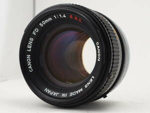 ★実用品★ キャノン CANON FD 50mm F1.4 S.S.C. #TA3857