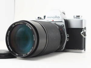 ★訳あり実用品★ ヴィヴィタール VIVITAR NACRO 70-200mm F3.8 レンズ MINOLTA SRT101 CLC ボディ #TA3872