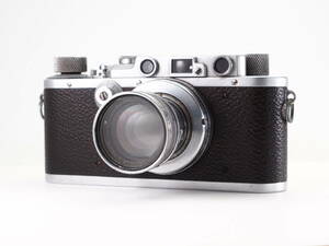 ★訳あり実用品★ ライカ LEICA IIIa ボディLEICA SUMMAR 50mm F2 ★スロー不良 フィルター外れず シャッターOK！ #TA3939