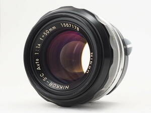 ★極上美品★ ニコン NIKON NIKKOR-S.C AUTO 50mm F1.4 #TA3896