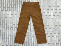 ＵＳＥＤ　サムライ　SAMURAI　ダブルニーワークパンツ　ダック　サイズ３０　SM510DX-DUCK　SAMURAI JEANS　サムライ自動車倶楽部　日本製_画像2