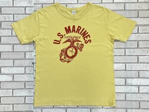 ＵＳＥＤ　ダブルワークス　DUBBLEWORKS　半袖Ｔシャツ　サイズＭ　U.S.MARINES　ウエアハウス　WAREHOUSE　日本製