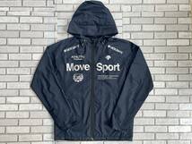 ＵＳＥＤ　デサント ムーブスポーツ DESCENTE Move Sport　コズミックサーモ トレーニング フーデッドジャケット　サイズＬ　DAT-3652_画像1