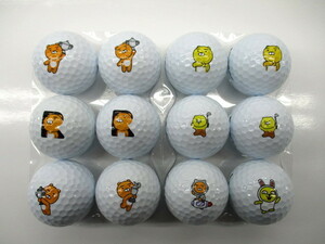 Kakao Friends Golf 12 Ball Set /Lost Ball