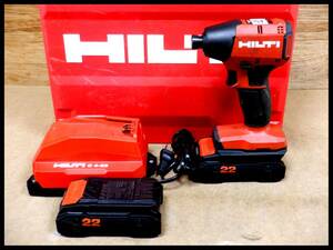 ヒルティ HILTI 充電式 インパクトドライバ SID4-22 21.6V 本体・バッテリ2個・充電器セット コードレスインパクトドライバー