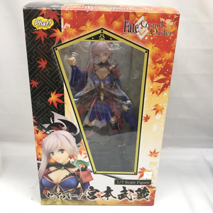 【中古】グッドスマイルカンパニー 1/7 セイバー/宮本武蔵 開封※箱イタミ、パーツ欠品 Fate　FGO