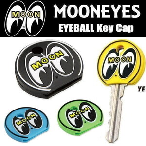 4個セット ムーンアイズ MOONEYES アイボール キーキャップ キーケース ラバー EYEBALL Key Cap MG674...