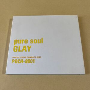 GLAY 1CD「pure soul」写真カード付き