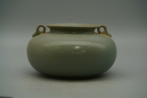 中国 古玩 古美術 汝窯 青磁 香炉 罐 時代物 藏出