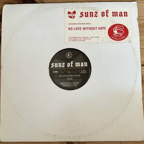 美品：SUNZ OF MAN / NO LOVE WITHOUT HATE：wu-tangの画像1