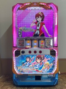 パチスロ　アイドルマスター ミリオンライブ　実機　コイン不要機付