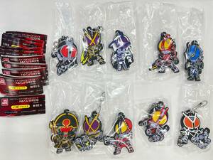 匿名配送 仮面ライダー555 カプセルラバーマスコット 全10種セット ガチャガチャ