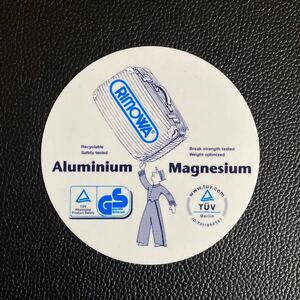 【RIMOWA】リモワ　シール　ステッカー　Aluminium Magnesium