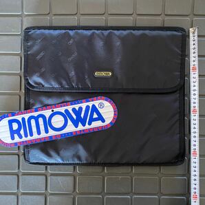 【RIMOWA】リモワPCバッグ パソコンケース スーツケース付属品 インナーバッグ バッグインバッグBLACK/ブラック クッション素材の画像7