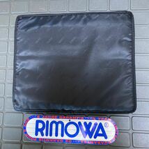 【RIMOWA】リモワPCバッグ パソコンケース スーツケース付属品 インナーバッグ バッグインバッグBLACK/ブラック クッション素材_画像4