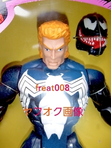 未開封 ★ トイビズ TOYBIZ マーベルユニバース 10インチ スパイダーマン エディ・ブロック UNMASK VENOM ベノム ヴェノム フィギュア