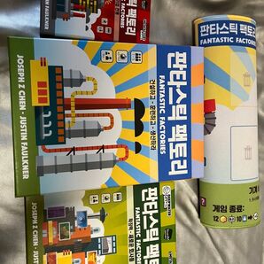 ファンタスティックファクトリー kick starter品(韓国語版) 拡張1.2、プレイングマット