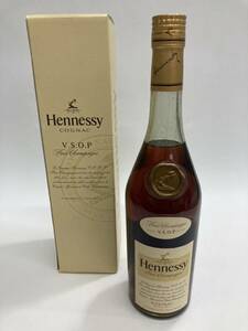 1円〜【未開封】ヘネシー Hennessy VSOP ブランデー コニャック 古酒 スリムボトル 