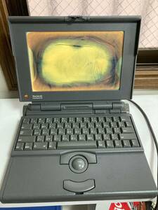 Macintosh PowerBook165★ACアダプター付★液晶不具合