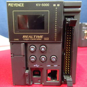 KEYENCE KV-5000 Ver2 本体 管理6rc0326N87の画像1