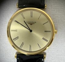 ☆ロンジン LONGINES 薄型腕時計 メンズ ベルト社外☆L4 709 2電池切れ ジャンク品として整理出品！☆税込み ☆コメント必読_画像2