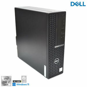 DELL OPTIPLEX 5080 SF 第10世代 Core i7 10700 メモリ16G 新品M.2SSD512G HDD1TB マルチ USBType-C Windows11