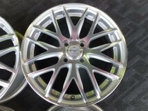 【中古品】RAYS レイズ セブリング GEM クロスフェード シルバー　6.5J-16 4/100 +52　　 16インチ ホイール4本セット_画像5