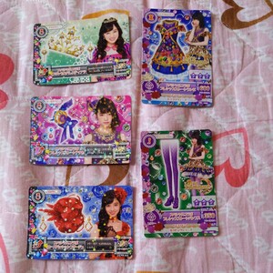 コレクション保存品　初期アイカツ　aikatsu　コラボ商品X橋本環奈　島崎遥香　ぱるる　AKB48　カードダス　バンダイ　テレビ東京　