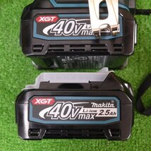 ★未使用 保管品 makita【マキタ DF002GRDX 40Vmax 2.5Ah 充電式ドライバドリル BL4025 バッテリー2個,DC40RA 急速充電器付き 240228】_画像7