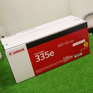 未開封品・保管品 Canon キャノン 純正 トナーカートリッジ 335e CRG-335EYEL イエロー 製造:2024-02-01 適応機種:LBP841C/842C/843C