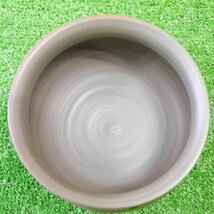 USED品・保管品 常滑焼 雄峰窯 茶道具セット 建水 茶碗 茶筅 茶杓 など 陶器 茶器 外箱/収納木箱付き 現状品_画像4