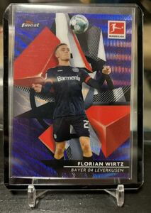 【FLORIAN WIRTZ】◆250枚限定パープルリフラクター◆2021-22 Topps finest bundesliga レバークーゼン