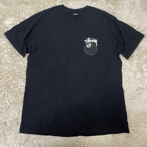 STUSSY 8 Ball Tee BLACK Lサイズ