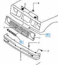 SUZUKI純正部品 ジムニーエンブレム JA11 1型 ナット2個付き77811-83001-8GS/09148-03003 2個　カスタム　車_画像4