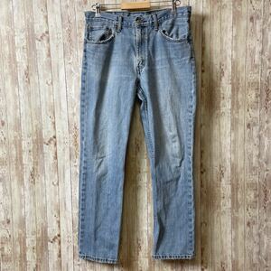 リーバイス デニムパンツ デニム ジーンズ W36L32　LEVIS516　青ブルー　メンズ　古着