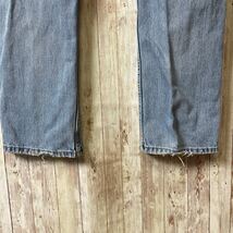 リーバイス デニムパンツ デニム ジーンズ W36L32　LEVIS516　青ブルー　メンズ　古着_画像8